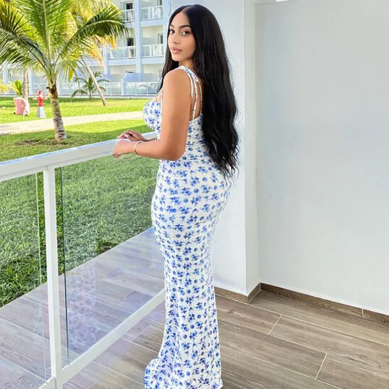 Elegant Long Sheath Dress